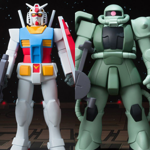 締切間近！「DXソフビスーツガンダム『ガンダム／量産型ザク』」の予約は7/31まで！ | GUNDAM.INFO