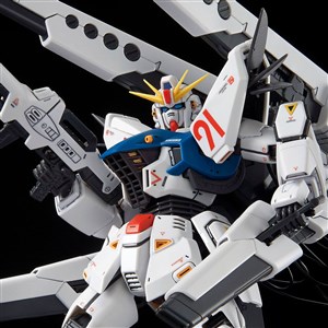 2形態を再現可能！「MG ガンダムF91 Ver.2.0 バックキャノン装着型 