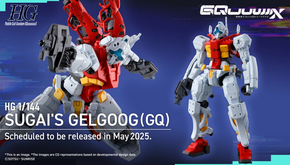 From Mobile Suit Gundam GQuuuuuuX, SUGAI'S GELGOOG & BOCATA'S