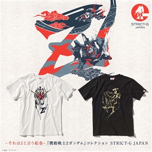 STRICT-G JAPAN『機動戦士Ζガンダム』Tシャツ＆長袖Tシャツ、10月24日