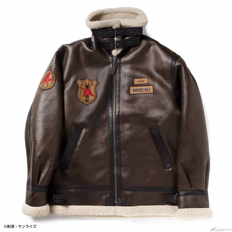 STRICT-G×ALPHA INDUSTRIES 「『逆襲のシャア』フライトジャケット B-3 ...