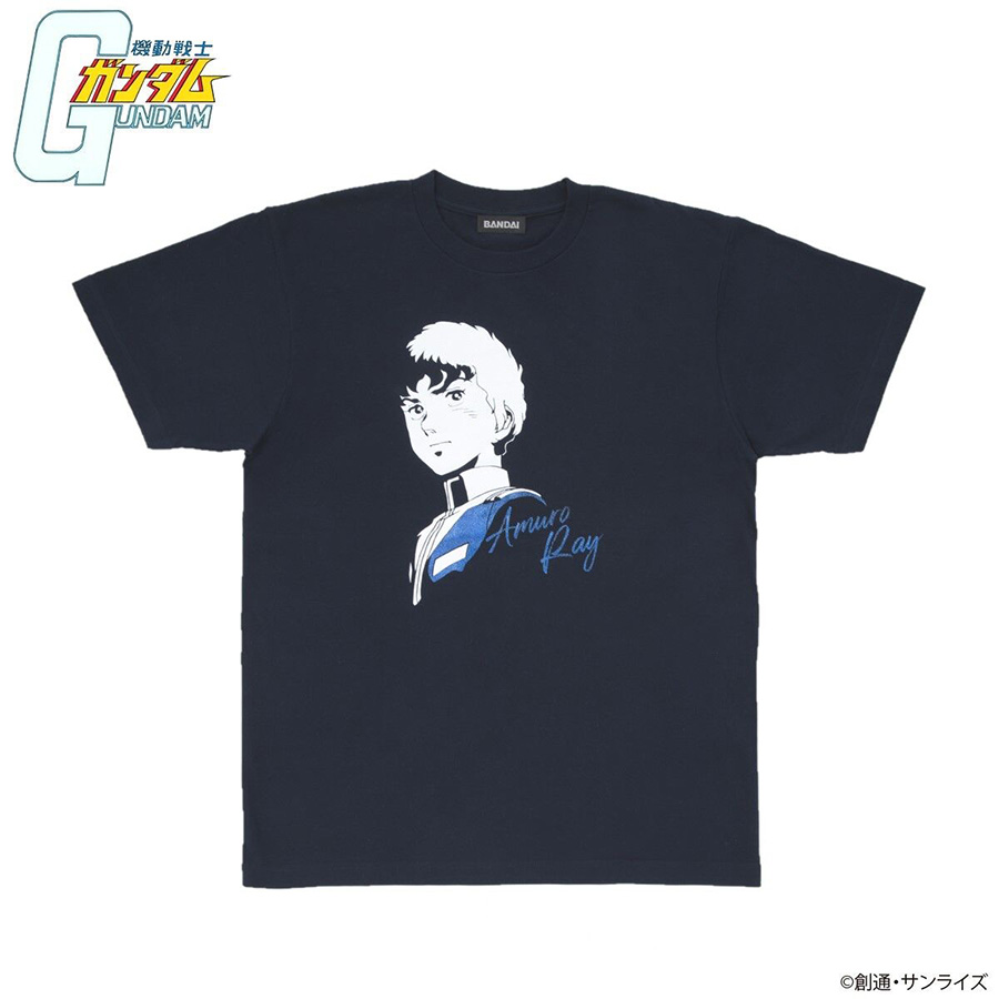 機動戦士ガンダム ラメプリントシリーズ Tシャツ」全4種、本日より予約