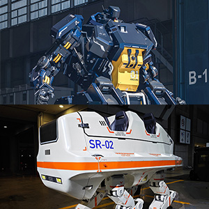 搭乗型ロボット「アーカックス」＆4足歩行型ライド「SR-02」がGFYに