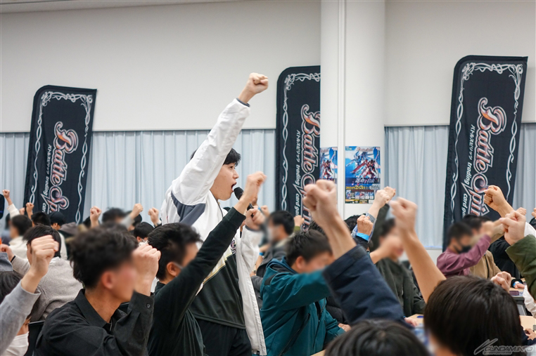 400名超がガンダムデッキで熱戦！バトスピ初のコラボ限定公式イベント