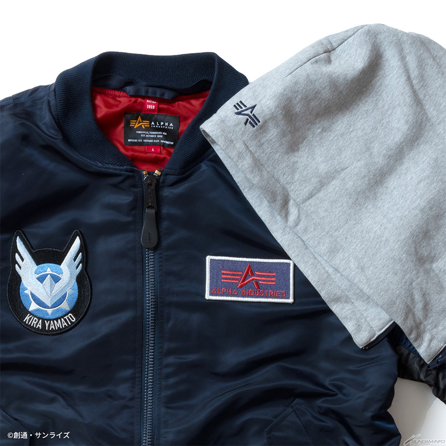 STRICT-G×ALPHA INDUSTRIES『機動戦士ガンダムSEED FREEDOM』フライト ...