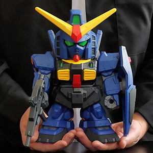 ジャンボソフビフィギュアSD RX-178 ガンダムMk-II（ティターンズ仕様