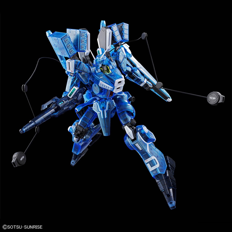 MG ガンダムMk-V［クリアカラー］」「HG メッサーF01型［クリアカラー