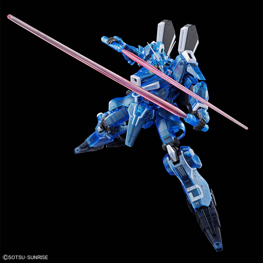 MG 1/100 ガンダムMk-V メッサーF01型 (クリアカラーセット ガンプラ「MG ガンダムMk-V」がクリアカラーになって登場！インコム