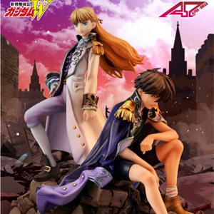 アルファオメガ ヒイロ ユイ 新機動戦記ガンダムW 【再販版】 完成品