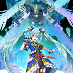 プライズ「ガンダム45周年×初音ミク オーロラビッグアクリルスタンド