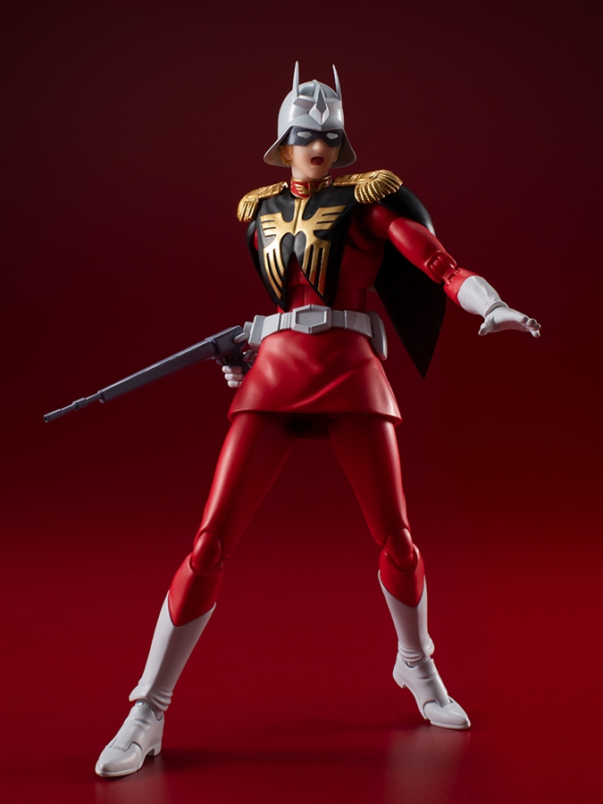 S.H.Figuarts シャア・アズナブル」10月発売決定！関節可動域の追求