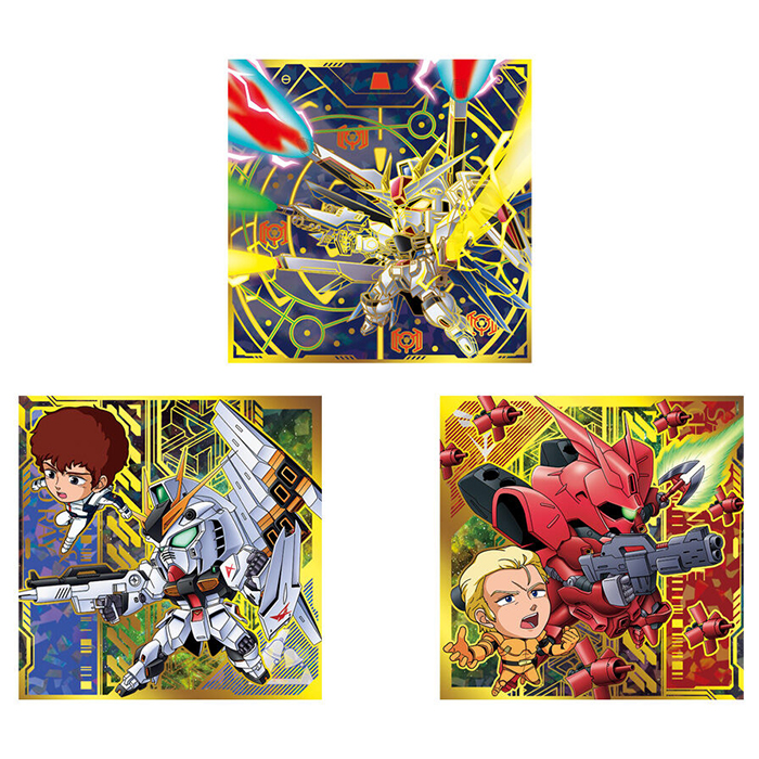 逆襲のシャア』『SEED』『GQuuuuuuX』より全36種！「にふぉるめーしょ