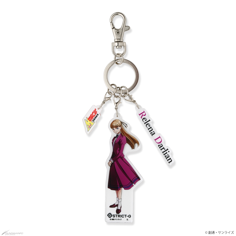 STRICT-G『新機動戦記ガンダムW』アクリルキーホルダー」全2種、本日13