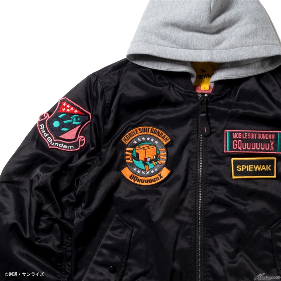 STRICT-G SPIEWAK『機動戦士ガンダムジークアクス』マチュ モデル 機動戦士Gundam GQuuuuuuX』のL-2ジャケットが老舗ミリタリーブランド