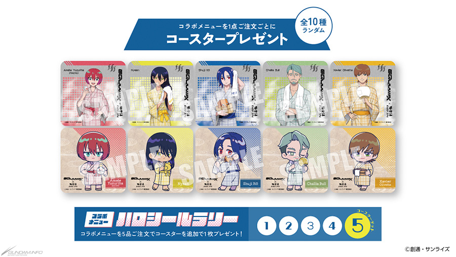 お風呂って、自由ですか？『機動戦士Gundam GQuuuuuuX』×極楽湯・RAKU