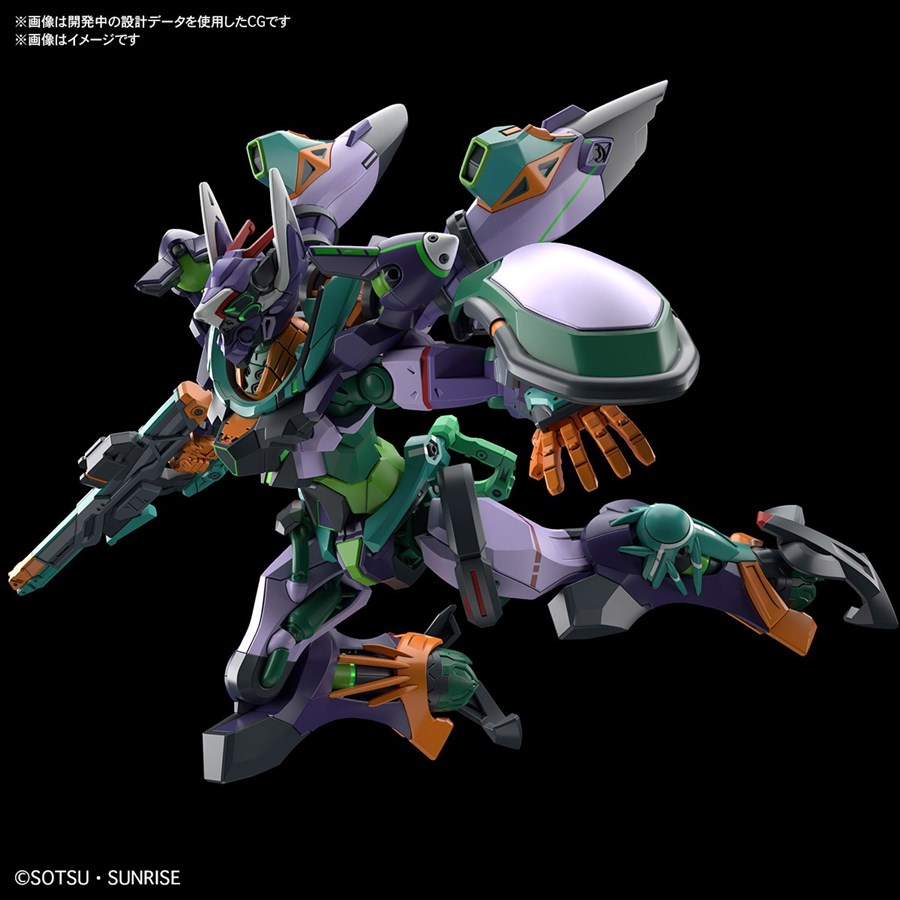 機動戦士Gundam GQuuuuuuX』よりガンプラ「HG GFreD」が8月発売決定