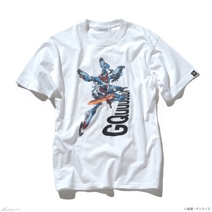 STRICT-G『機動戦士Gundam GQuuuuuuX』MS柄Tシャツ」全3種、本日13時