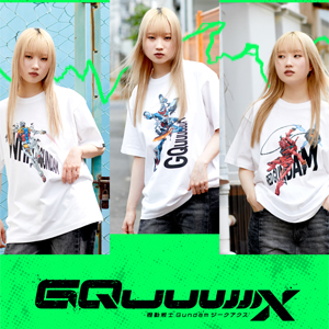 47年前のものもあります。ランダムに選びました。よろしくお願いたします。 STRICT-G『機動戦士Gundam GQuuuuuuX』MS柄Tシャツ」全3種、本日