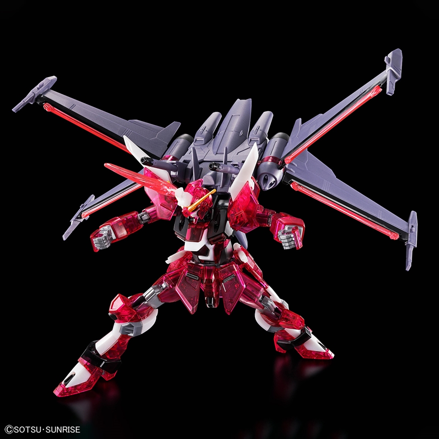 HG インフィニットジャスティスガンダム弐式［クリアカラー］」「HG