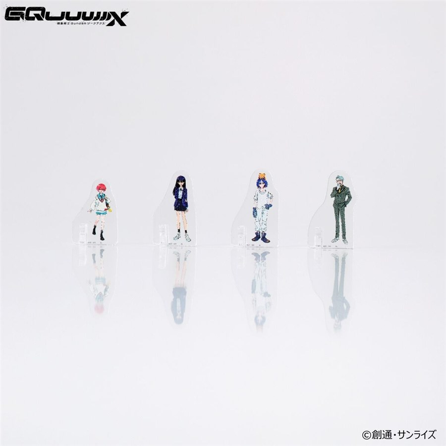 機動戦士Gundam GQuuuuuuX ミニアクシリーズ アクリルスタンド」本日