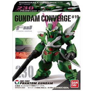 FW GUNDAM CONVERGE ♯19」本日発売！「ファントムガンダム」が待望の